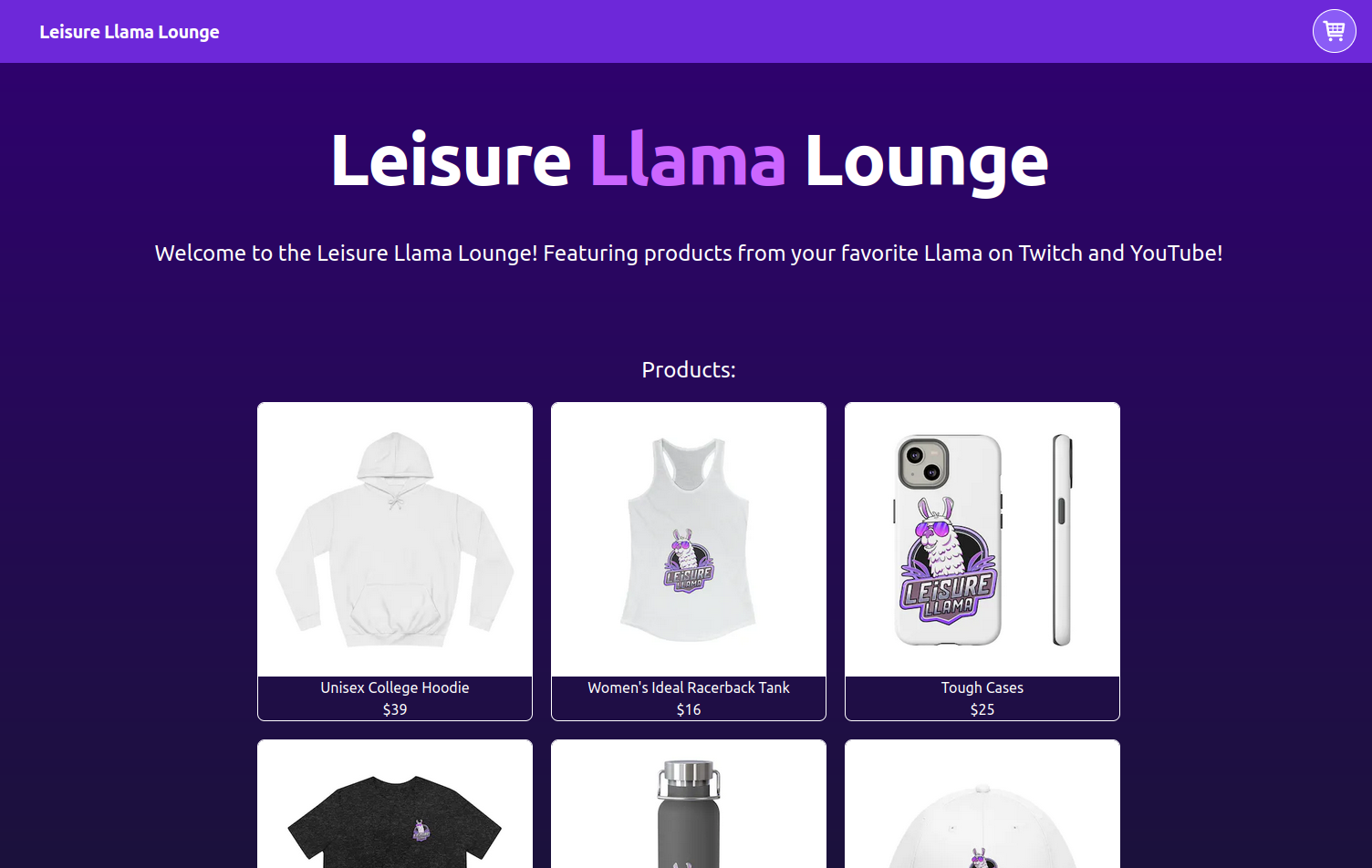 Leisure Llama Lounge Promo Image